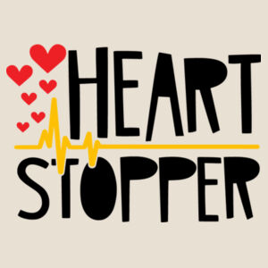 Heart Stopper - Softstyle™ women's ringspun t-shirt Design