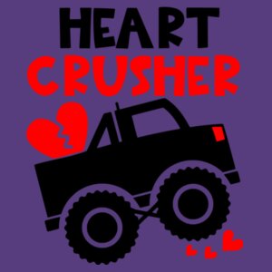 Heart Crusher - College Hoodie Design
