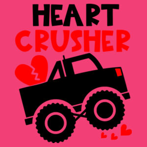 Heart Crusher - Softstyle™ women's ringspun t-shirt Design