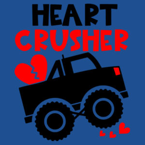 Heart Crusher - Softstyle™ adult ringspun t-shirt Design