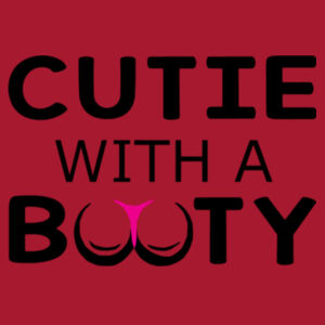 Cutie with a Booty - Softstyle™ women's tank top Design