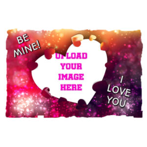 Valentines I love you - Large Rectangle Photo Slate Design