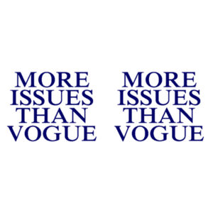 More Issues Than Vogue - Mug - Ceramic 11oz Design