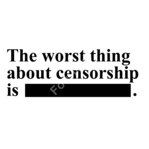 Censorship - Mug - Ceramic 11oz Design