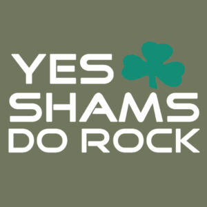 Yes Shams Do Rock  - Softstyle™ adult ringspun t-shirt Design