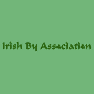 Irish by Association - Softstyle® women's deep scoop t-shirt Design