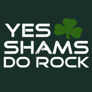 Yes Shams Do Rock - Softstyle™ adult ringspun t-shirt Design