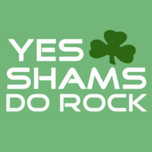 Yes Shams Do Rock - Softstyle™ women's deep scoop t-shirt Design