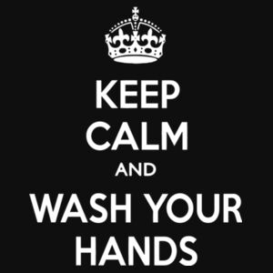 Keep Calm and Wash Your Hands - College hoodie Design