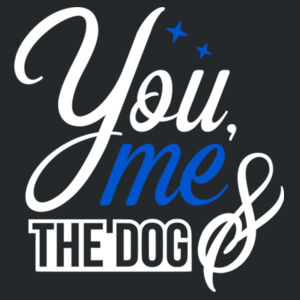 You Me And The Dog - Softstyle™ v-neck t-shirt Design