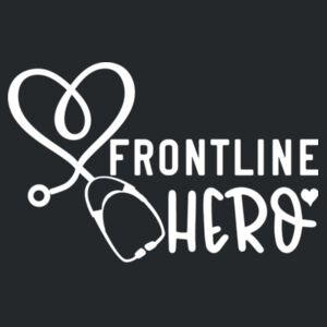Frontline Hero - Softstyle™ adult ringspun t-shirt - Softstyle™ v-neck t-shirt Design