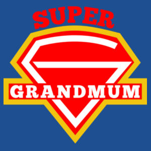 Super Grandmum - Softstyle™ adult ringspun t-shirt Design