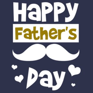 Happy Fathers Day - Softstyle™ adult ringspun t-shirt Design