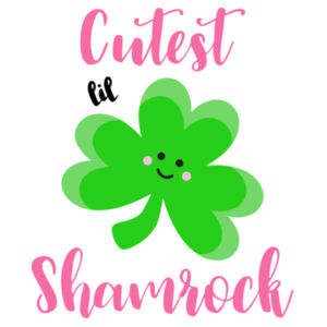 Cutest lil shamrock Design