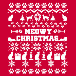 Meowy Christmas - Kid's hoodie Design