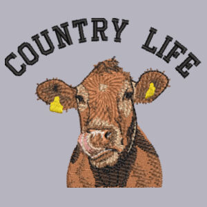 Country Life - Cow Design  - College hoodie Design