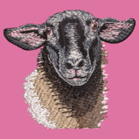 Suffolk Sheep  - Softstyle™ women's ringspun t-shirt Design