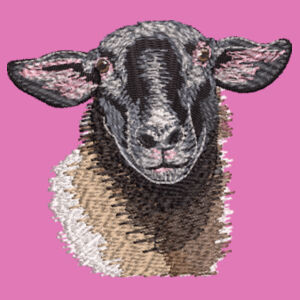 Suffolk Sheep  - Softstyle™ women's ringspun t-shirt Design