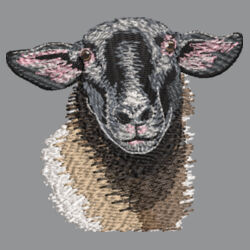 Suffolk Sheep  - Softstyle™ adult ringspun t-shirt Design