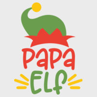 Papa Elf - Softstyle™ adult ringspun t-shirt Design