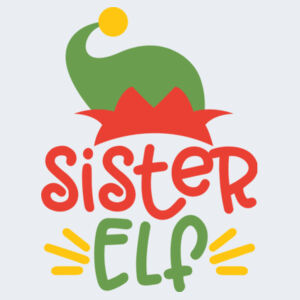 Sister Elf - Softstyle™ youth ringspun t-shirt Design