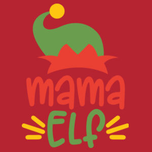 Mama Elf - Women's Tartan Lounge Set Design
