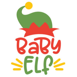 Baby Elf - Long sleeve baseball t-shirt Design