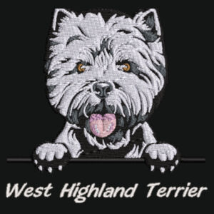 Customisable - West Highland Terrier - Varsity Zoodie Design