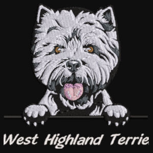 Customisable - West Highland Terrier - Varsity Hoodie Design