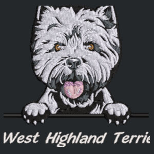 Customisable - West Highland Terrier - Softstyle™ adult ringspun t-shirt Design