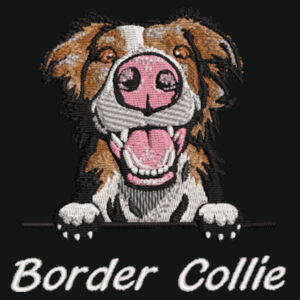 Customisable - Border Collie - Varsity Hoodie Design