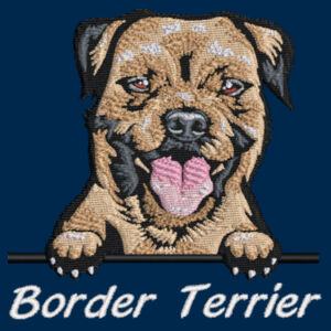 Customisable - Border Terrier - Varsity Zoodie Design