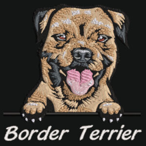 Customisable - Border Terrier - Varsity Hoodie Design
