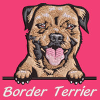 Customisable - Border Terrier - Softstyle™ women's ringspun t-shirt Design