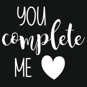 You Complete Me - Varsity Hoodie Design