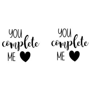 You Complete Me - 16oz Thermos Cup Design