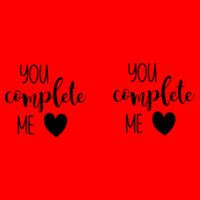 You Complete Me - Two Tone Mug Design