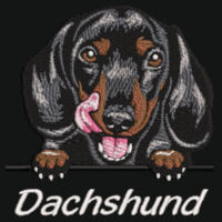 Customisable - Dachshund - Varsity Hoodie Design