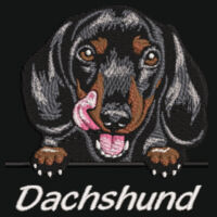 Customisable - Dachshund - Varsity Hoodie Design