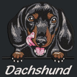 Customisable - Dachshund - Softstyle™ women's ringspun t-shirt Design