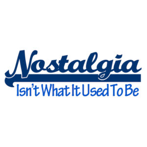 Nostalgia - Long sleeve baseball tee Design