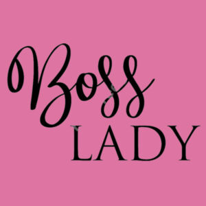 Boss Lady - Softstyle™ women's ringspun t-shirt Design