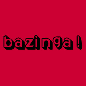 Bazinga! - College hoodie Design