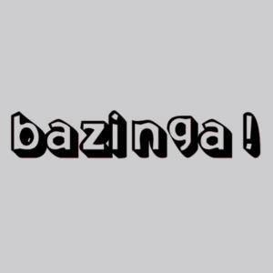 Bazinga! - Baseball hoodie Design