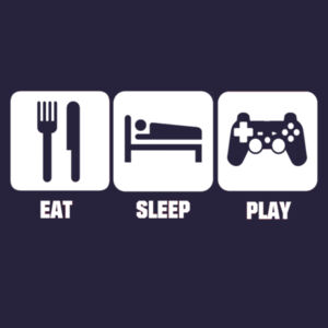 Eat, Sleep, Play Playstation - Baseball sweatshirt Design