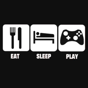 Eat, Sleep, Play xbox - College hoodie Design