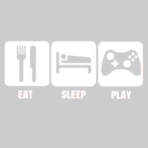 Eat, Sleep, Play xbox - Baseball sweatshirt Design