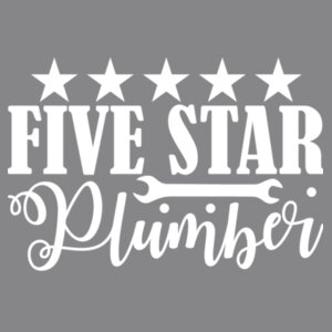 Five Star Plumber - College hoodie Design