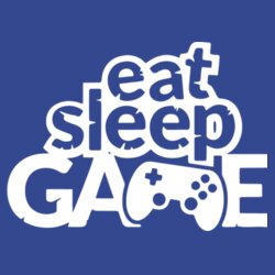 Eat Sleep Game - Messenger bag Design