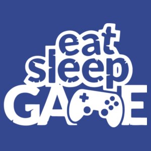 Eat Sleep Game - Messenger bag Design